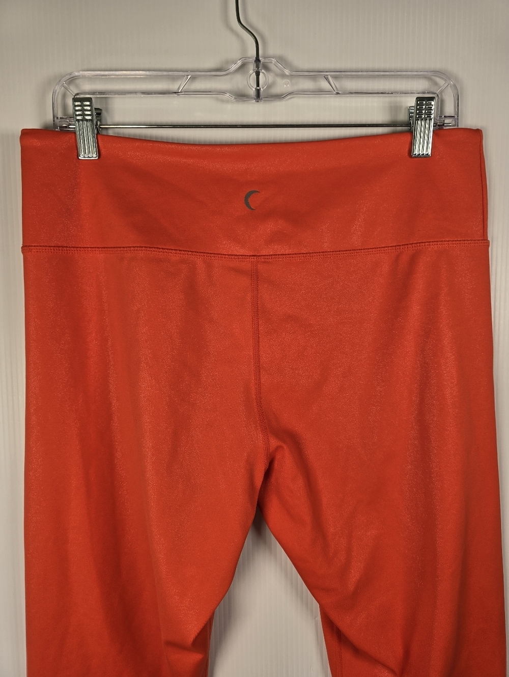 NWOT ZYIA Women's High-Waist Tangerine Metallic Light n'Tight Legging Size 14-16 - Picture 11 of 14